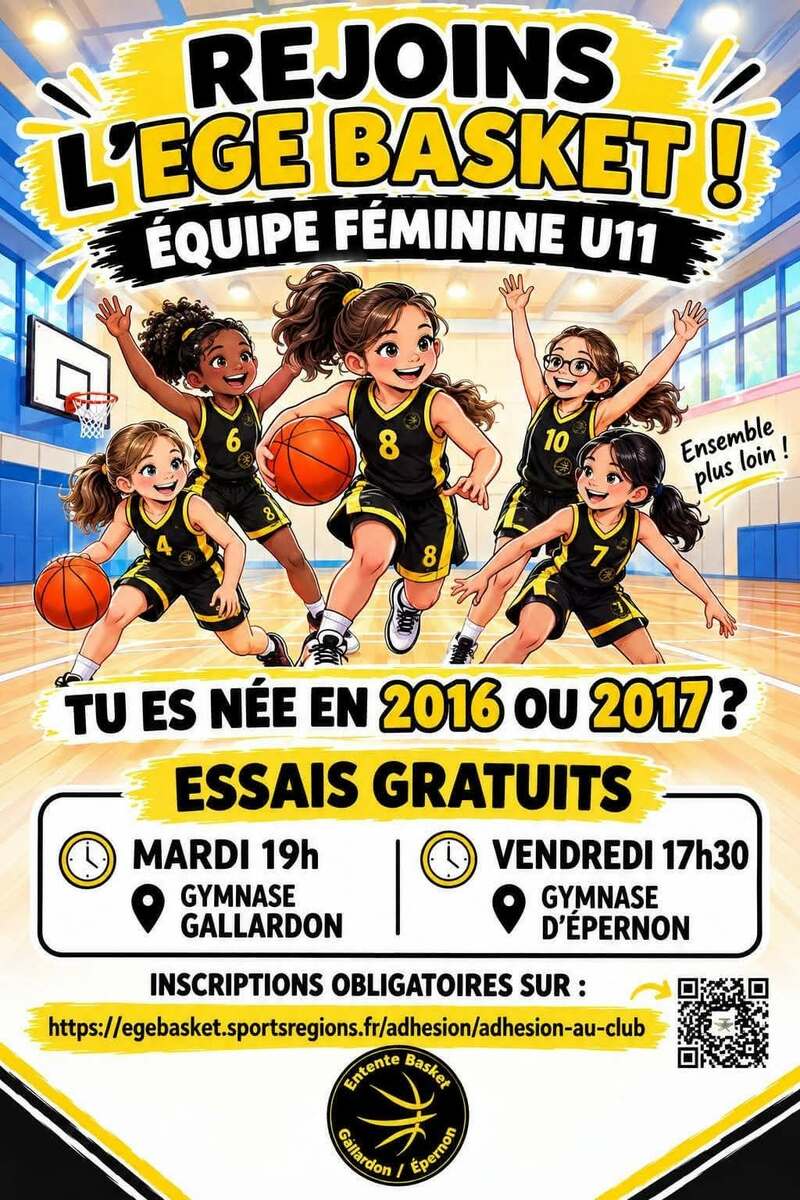 Recrutement U11F