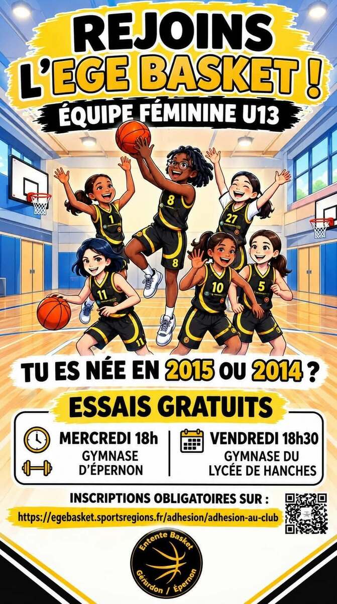 Recrutement U13F
