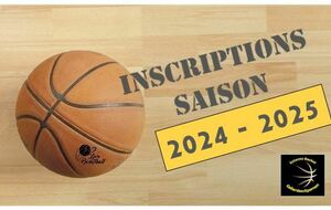 Inscriptions saison 2024-2025