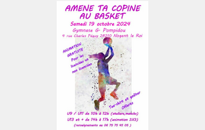 Basket ball féminin 😉 Rassemblement  Amène ta copine 