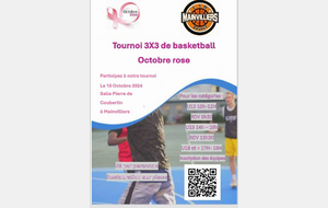 tournoi 3x3 Octobre rose 