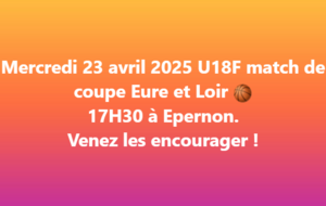 U18F match coupe Eure et Loir