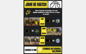 1/2 finales Coupe du Comité samedi 31 mai 2025 à Gallardon