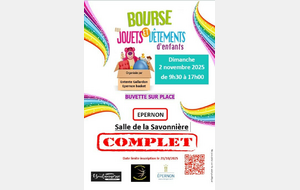 Bourse aux jouets du 02 novembre 2025