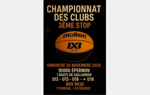 Championnat 3X3