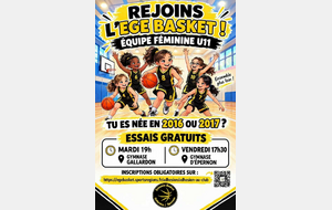 Recrutement U11F