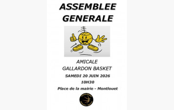 ASSEMBLEE GENERALE le 20 juin 2026