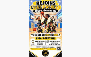 Recrutement U13F