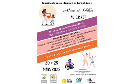 Semaine basket mère fille 2023
