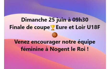 FINALE DE COUPE EURE ET LOIR