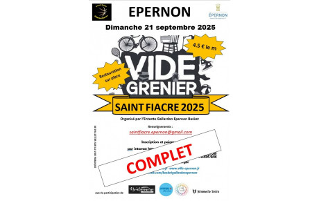 Vide grenier SAINT FIACRE complet