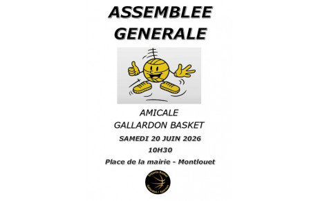 ASSEMBLEE GENERALE le 20 juin 2026