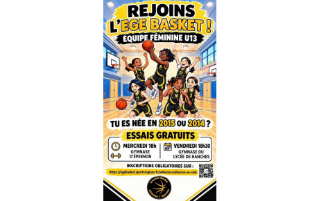 Recrutement U13F